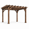 Pergola en bois de pin traité 300x400 cm