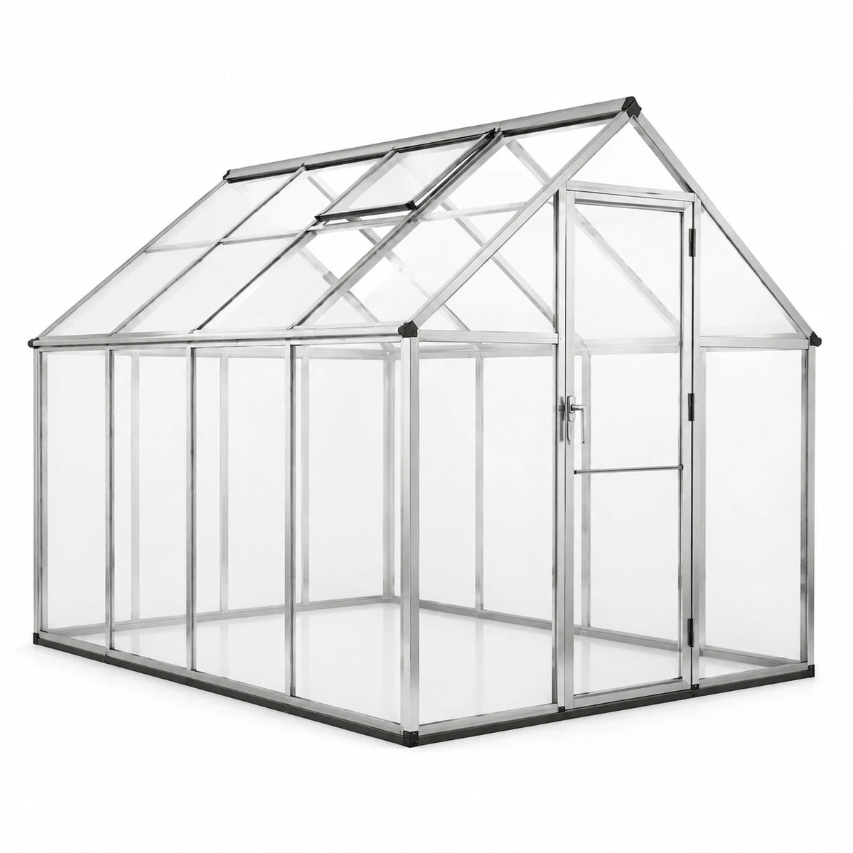 Serre en aluminium et polycarbonate 250x185x195 cm