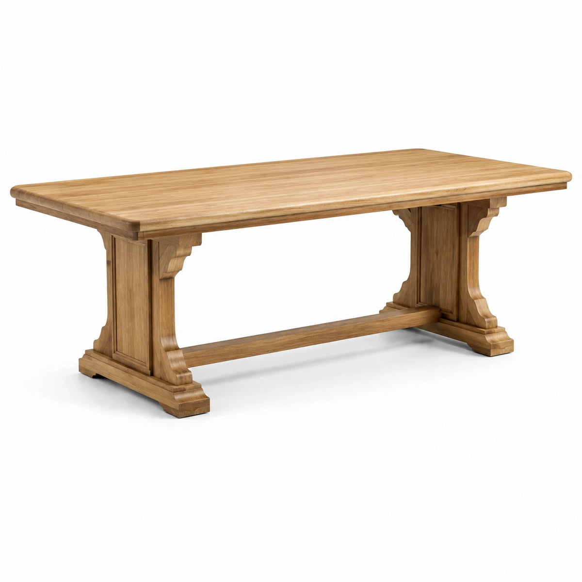 Table de salle à manger en chêne massif 200x100 cm