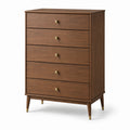 Commode en bois avec 5 tiroirs